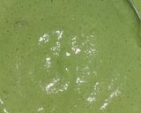 A picture of step 6 of Palak coriander Dhokla.