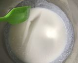 Hình bước làm 1 của món Bánh bông lan phô mai Nhật Bản -Japan cotton cheesecake