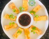 Hình bước làm 3 của món Đậu chiên bằng air fryer giòn tan!