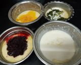 A picture of step 2 of Rainbow Dhokla.