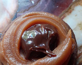 Foto del paso 4 de la receta: Alfajores de chocolate rellenos con dulce de leche y Nutella😜