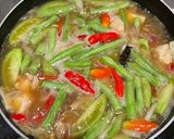 Foto langkah ke 3 dari resep Asem Asem Buncis Ayam.