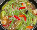 Foto langkah ke 3 dari resep Asem Asem Buncis Ayam.