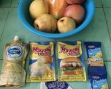 Foto langkah ke 1 dari resep Salad Buah Mayo Keju.