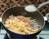 A picture of step 5 of Aloo pyaz ki simple tasty sabzi.