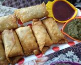 A picture of step 5 of Potato chicken rolls.