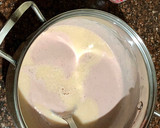 A picture of step 4 of Strawberry Panna Cotta.