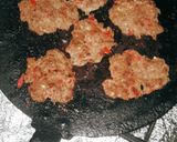 A picture of step 3 of Chapli kabab.