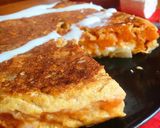 Foto del paso 5 de la receta Tortilla de boniato y rulo de cabra