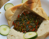 A picture of step 7 of Bread with spring onion sauce.