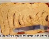 A picture of step 6 of Upside Down Lemon, Maple and Vanilla Pudding with Lemon Maple Butter.
