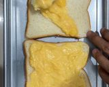 Foto langkah ke 4 dari resep Basque Burnt Cheese Toast.