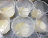 Foto langkah ke 1 dari resep Puding Lapis Lychee Jeruk.
