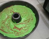 Foto langkah ke 6 dari resep Marmer Cake Pandan Putih Telur #BikinRamadanBerkesan.