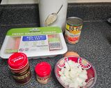 A picture of step 2 of Spinach and Turkey Meatloaf.