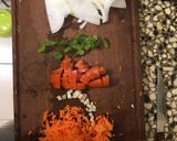 Foto del paso 1 de la receta: Fideos con verduras
