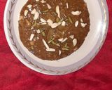 A picture of step 7 of Walnut Halwa.