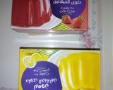 صورة لخطوة 3 من وصفة طبقات الجيلي الملون 🍓🍋🥭🍊😋