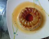 A picture of step 8 of Eggless Caramel Custard.