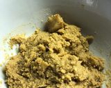 A picture of step 4 of Chewy orange and tahini cookies - vegan.