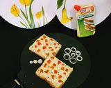 A picture of step 5 of Veg Mayonnaise Open Sandwich.
