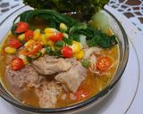 Foto langkah ke 8 dari resep Ramen ayam.