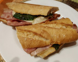 Foto del paso 7 de la receta: Bocata de bacon con queso y pimientos