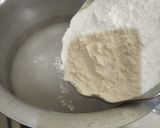 A picture of step 1 of Rice sev.
