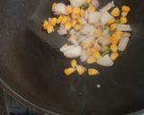 A picture of step 2 of Maggi soup.