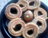 A picture of step 3 of Potato Muruku/Chaklis.