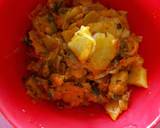 Neer dosa and potatoes with coconut chutney recipe step 2 photo