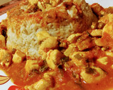 Foto del paso 5 de la receta: Pollo al curry con arroz graneado.👩🏼‍🍳
