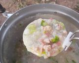 รูปขั้นตอนการทำที่ 4 ของ ข้าวต้มเบค่อน