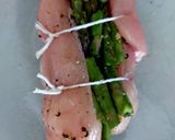 A picture of step 6 of My Chedder Cheese & Asparagus Stuffed Chicken Breast 🤩.