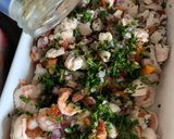 Foto del paso 2 de la receta: Ceviche de camarón y esmedregal