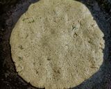 A picture of step 3 of Saag wali bajre ki roti.