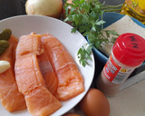 Foto del paso 1 de la receta: Albóndigas de salmón