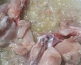 A picture of step 4 of Aalu gobhi with chicken 😋.
