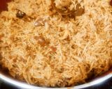 A picture of step 8 of Arabian Chicken Kabsa Rice.