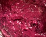 A picture of step 5 of Beetroot Muffin.