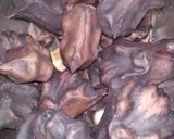 A picture of step 1 of Water chestnut /singhara /panifal curry🍲🍲.