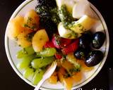 Summer Fruits Bowl with Minty Dressing recipe step 2 photo