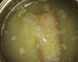 Foto del paso 1 de la receta: Arroz blanco con salchichas y salsa casera frío