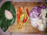 Oseng Kates (tumis pepaya muda) Krecek
