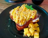 मैंगो मलाई टोस्ट Mango malai toast रेसिपी चरण 5 फोटो