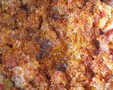 Foto del paso 3 de la receta: Tacos de chorizos de cerdo al vino, nueces, roquefort y morrones