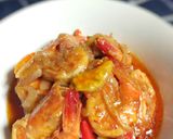 Foto langkah ke 7 dari resep Udang Tumis Pedas Manis.