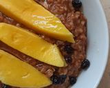 Φωτογραφία βήματος 3 της συνταγής Porridge σοκολατένιο με μάνγκο!