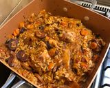 Foto del paso 4 de la receta: Guiso de pollo, arroz y papas