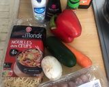 Foto del paso 1 de la receta: Noodles con pollo y verduras
